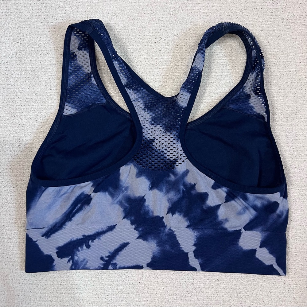 Victoria's Secret Blue Tie-Dye Sports Bra